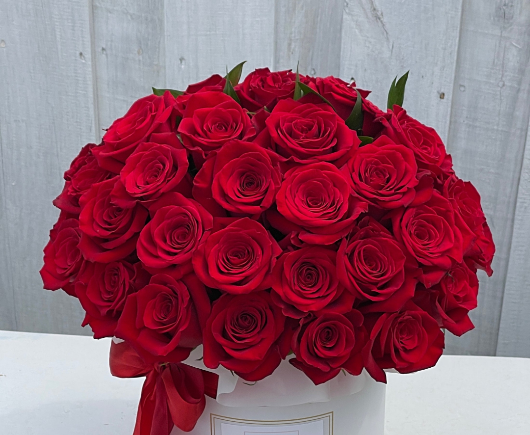40 Boxed Roses