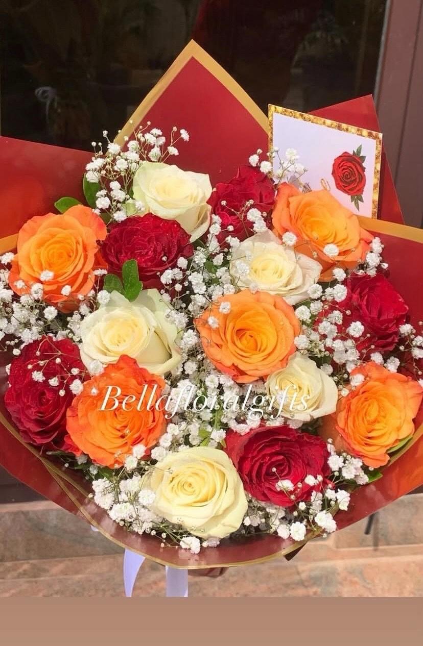 Mix Roses bouquet