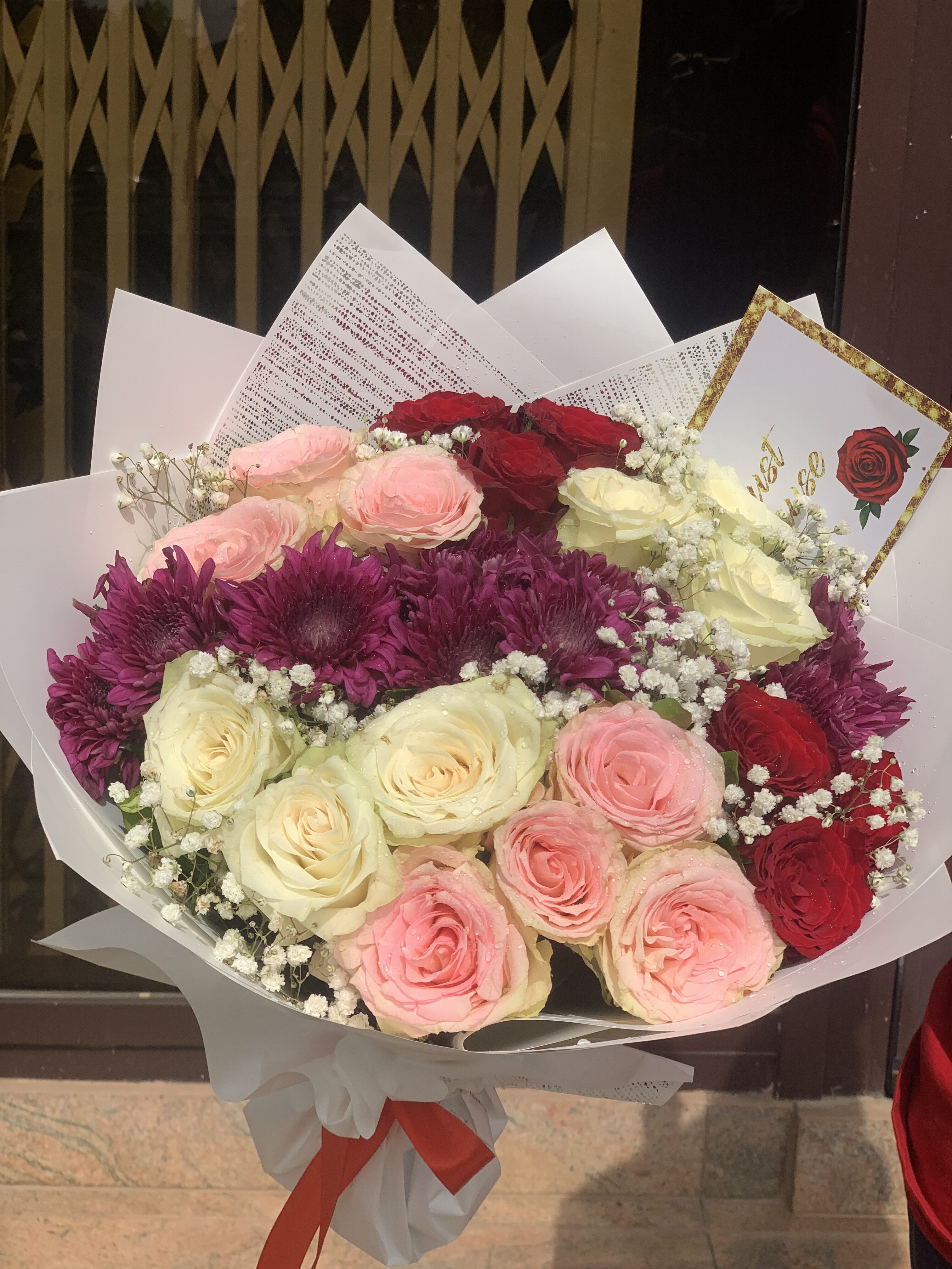 Mix flowers bouquet