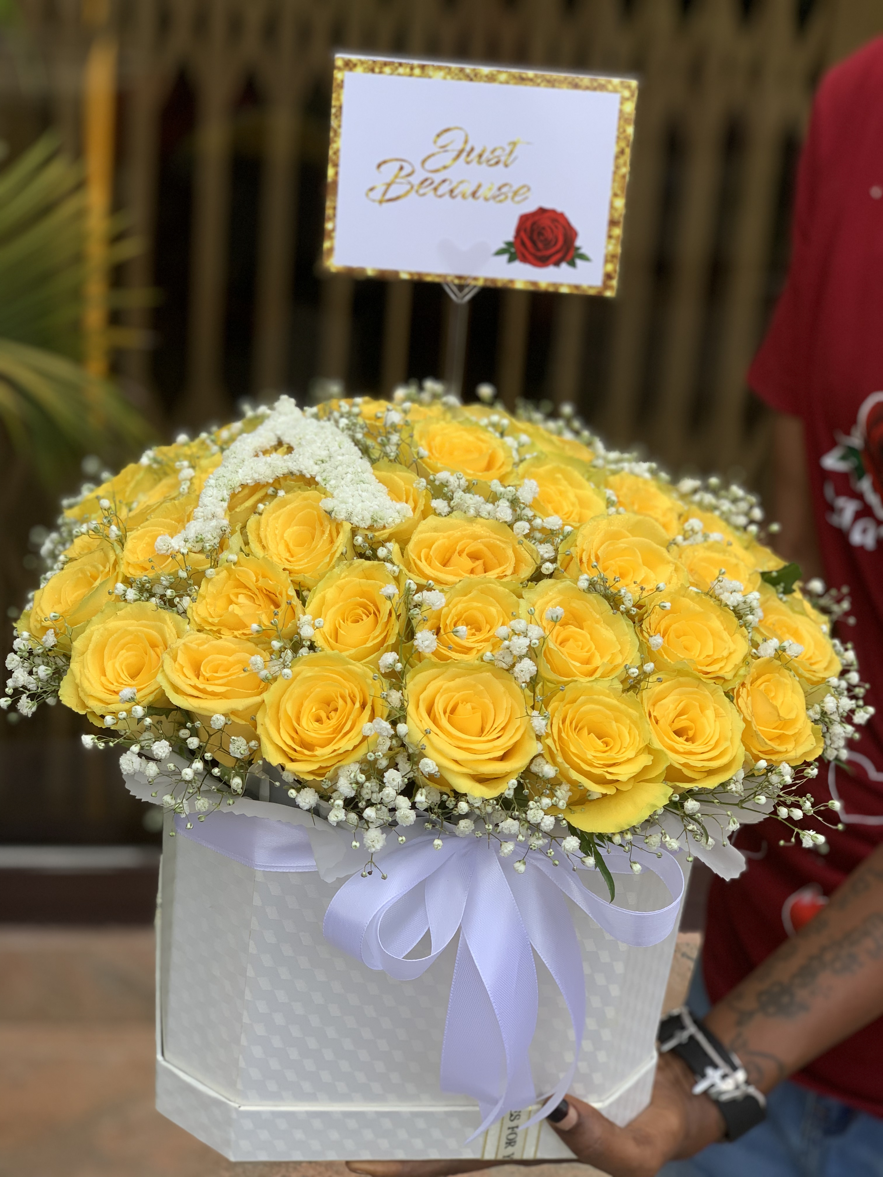 50 Yellow Roses